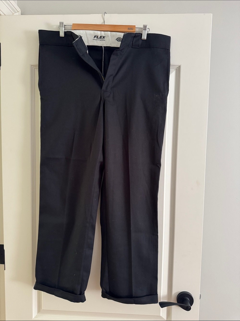 Dickies Black Work Dress Pants 36 30
